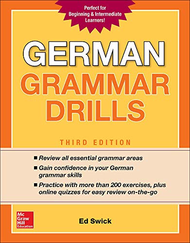 German Grammar Drills, Third Edition - 9781260116250