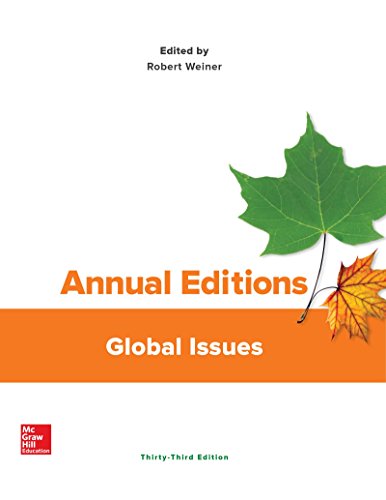 Global issues by Weiner, Robert, 1950- editor