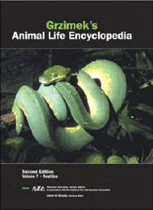 Grzimek Animal Life Encyclopedia Volume 7 Reptiles By James B. Murphy, Advisory Editor, Neil Schlager, Editor
