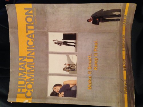 HUMAN COMMUNICATION >CUSTOM< by Pearson, Nelson, Titsworth, Harter