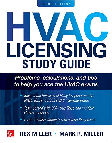 HVAC licensing study guide by Miller, Rex, 1929- author; Miller, Mark R., author