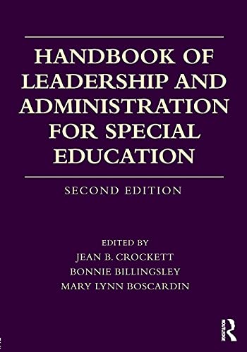 Handbook of Leadership and Administration for Special Education 2nd Edition