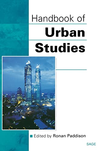 Handbook of Urban Studies by Professor Ronan Paddison