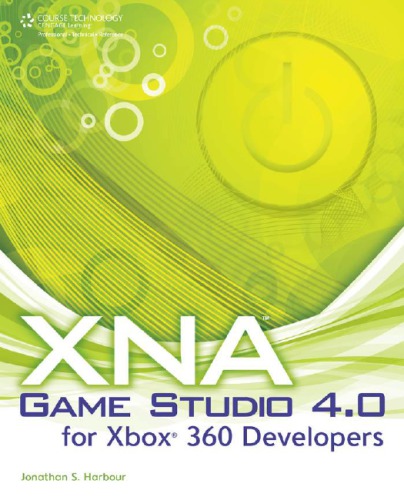 Harbour Xna Game Studio 4.0 For Xbox 360 Developers By Harbour, Jonathan S.