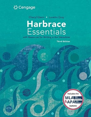 Harbrace Essentials w/ Resources for Writing in the Disciplines (w/ MLA9E Updates) 3rd Edition By Cheryl Glenn, Loretta Gray
