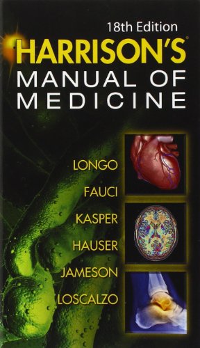 Harrison's manual of medicine by Harrison, Tinsley Randolph, 1900-1978; Longo, Dan L. (Dan Louis), 1949-