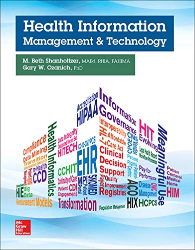 Health Information Management and Technology (P.S. Health Occupations) 1st Edition
