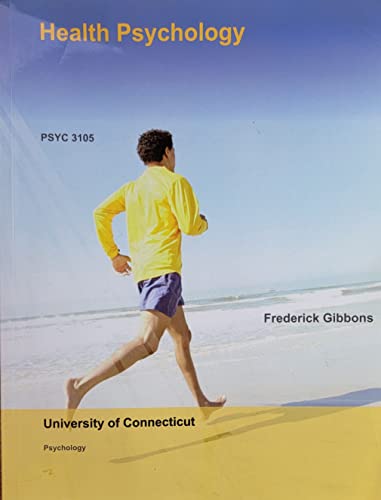 Health Psychology, PSYC 3105, University of Connecticut