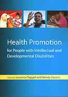 Health promotion for people with intellectual and developmental disabilities - 9780335246953