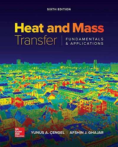 Heat and mass transfer: fundamentals & applications
