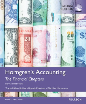 Horngren's Accounting, the Financial Chapters - Nobles, Tracie L;Mattison, Brenda L;Matsumura, Ella Mae