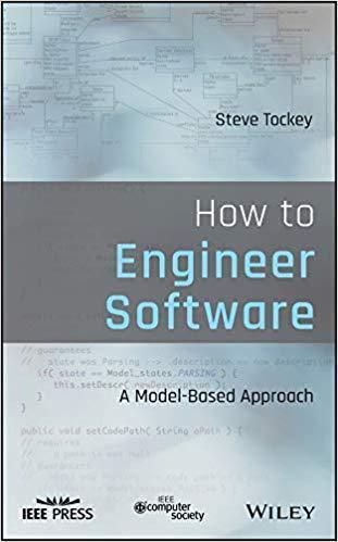 How To Engineer Software A Model Based Approach