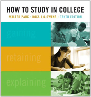 How to Study in College By Walter Pauk, Ross J.Q. Owens