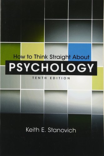 How to Think Straight About Psychology - 10th Edition