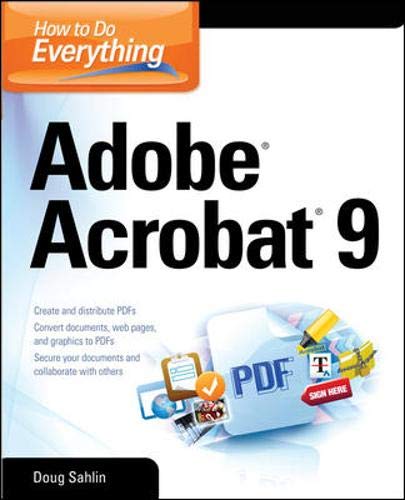 How to do everything. Adobe Acrobat 9 - 9780071602709