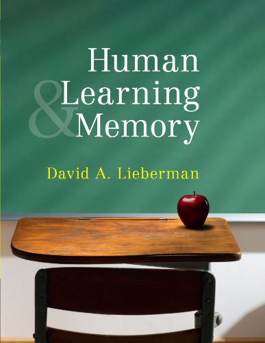 Human Learning and Memory - 1st Edition
