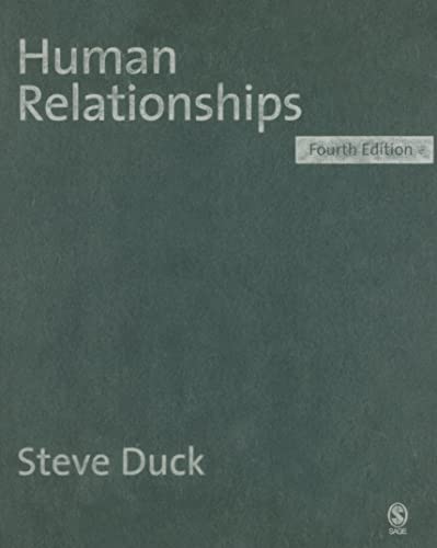 Human Relationships, 4th edition
