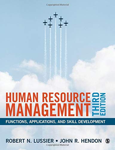 Human Resource Management: Functions, Applications, and Skill Development - 3rd Edition