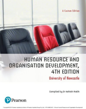 Human Resource and Organisation Development, 4th Edition - Dr Ashish Malik