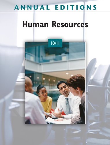 Human resources 10/11 by Maidment, Fred H,McGraw-Hill Contemporary Learning Series (Firm)