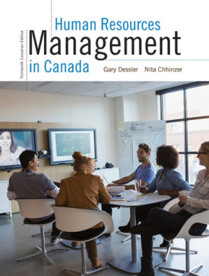 Human resources management in Canada - Chhinzer, Nita; Cole, Nina Dawn; Dessler, Gary