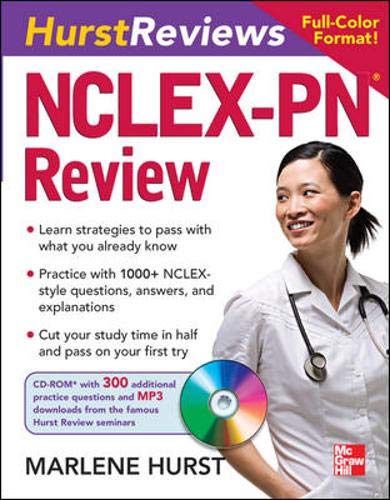 Hurst Reviews: NCLEX PN Review (Hurst Reviews) - 1st Edition