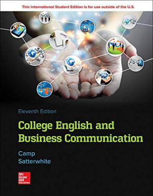 ISE College English and Business Communication, 11th Edition By Camp, Sue, Satterwhite, Marilyn