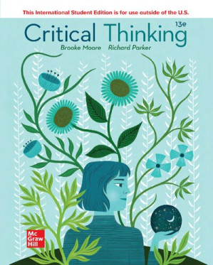 ISE Critical Thinking By Richard B. Parker; Brooke Noel Moore
