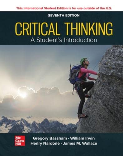 ISE Critical Thinking: a Students Introduction