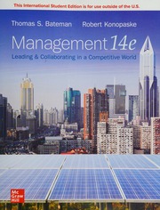 ISE Management: Leading & Collaborating in a Competitive World