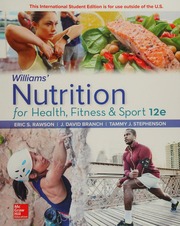 ISE Williams' Nutrition for Health, Fitness and Sport - 9781260413809