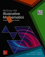 Illustrative Mathematics Implementation Guide, High School