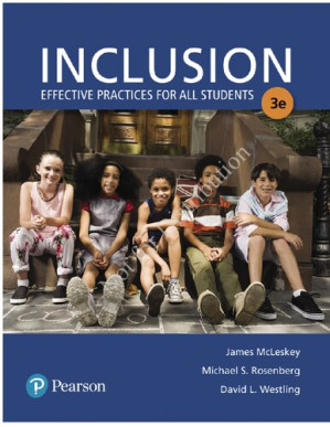 Inclusion: Effective Practices for All Students - James L. McLeskey, Michael S. Rosenberg, David L. Westling