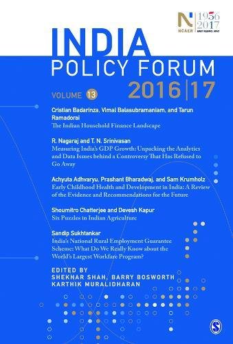 India Policy Forum 2016-17 : Volume 13.