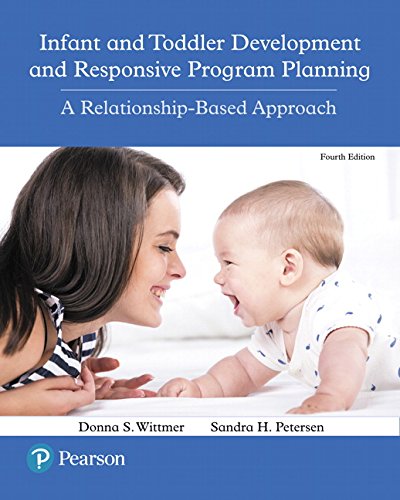 Infant and Toddler Development and Responsive Program Planning: A Relationship-Based Approach - 4th Edition