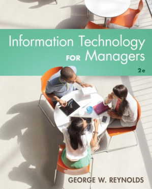 Information Technology for Managers. By Reynolds. - 9781473736498