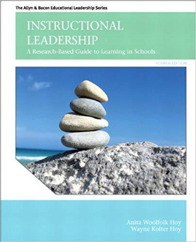 Instructional Leadership A Research Based Guide To Learning In Schools 4Th Edition