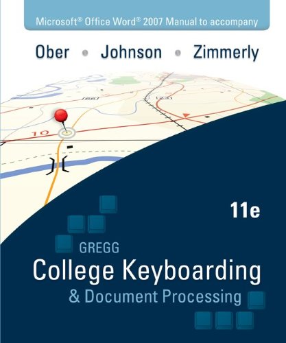 Instructor wraparound edition Gregg college keyboarding & document processing, 11e. Lessons 61-120