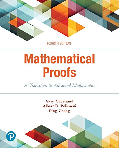 Instructor's Solutions Manual for Mathematical Proofs A Transition to Advanced Mathematics