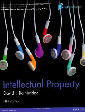 Intellectual Property - David I. Bainbridge