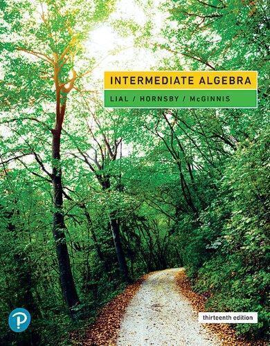 Intermediate Algebra 13Th Edition