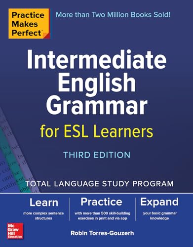 Intermediate English grammar for ESL learners