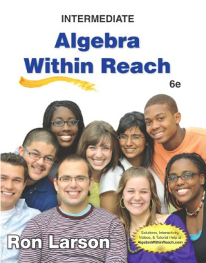 Intermediate algebra within reach By Larson, Ron