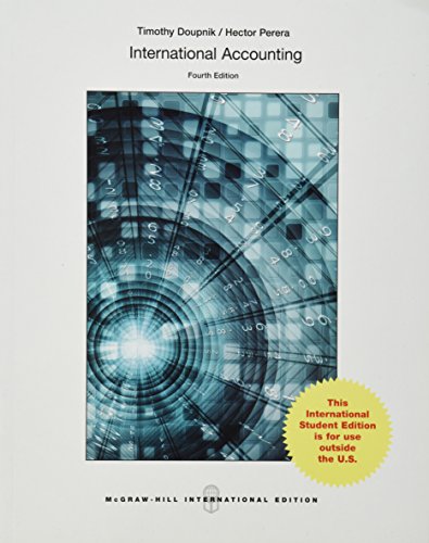International Accounting by Timothy S Doupnik; Hector Perera