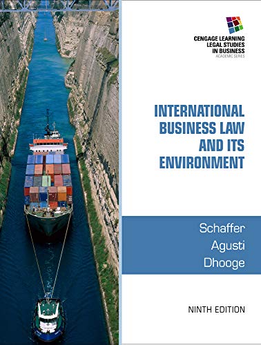 International Business Law and Its Environment - 9th Edition