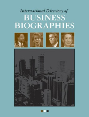 International Directory of Business Biographies vol.3: M-R By Neil Schlager