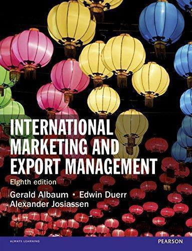 International Marketing Export Management 8Th Edition