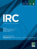 International Residential Code for One- and Two-Family Dwellings (International Code Council Series) 2018 By International Code Council