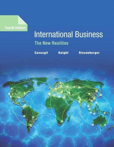 International business: the new realities