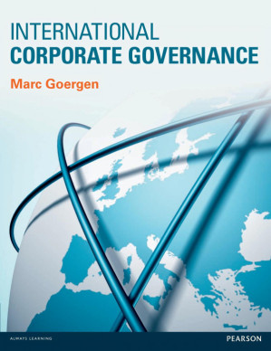 International corporate governance - Goergen, Marc - 9780273751250